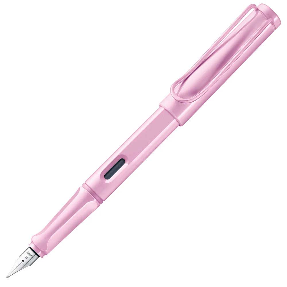 LAMY Safari Fountain Pen Lightrose Medium (0D2)